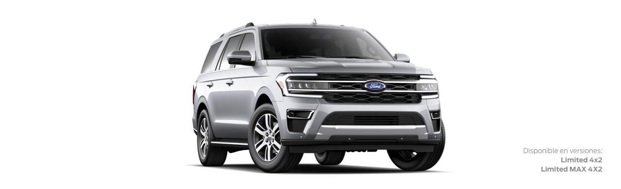 Camioneta SUV Familiar Ford Expedition 2022 para 8 Pasajeros Color Plata