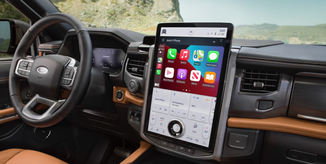 Camioneta SUV Familiar Ford Expedition 2022 con Pantalla Táctil de hasta 15 Pulgadas
