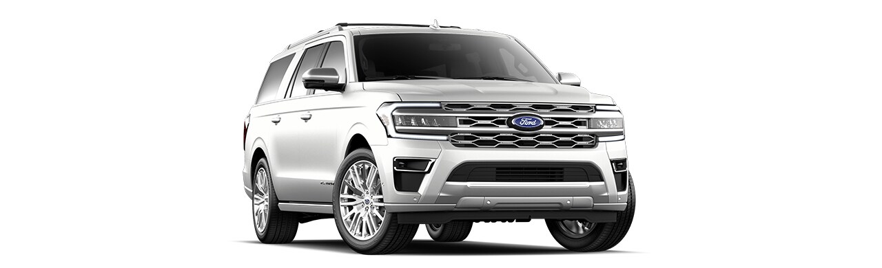 Camioneta SUV Familiar Ford Expedition 2023 para 8 Pasajeros Color Blanco Metálico