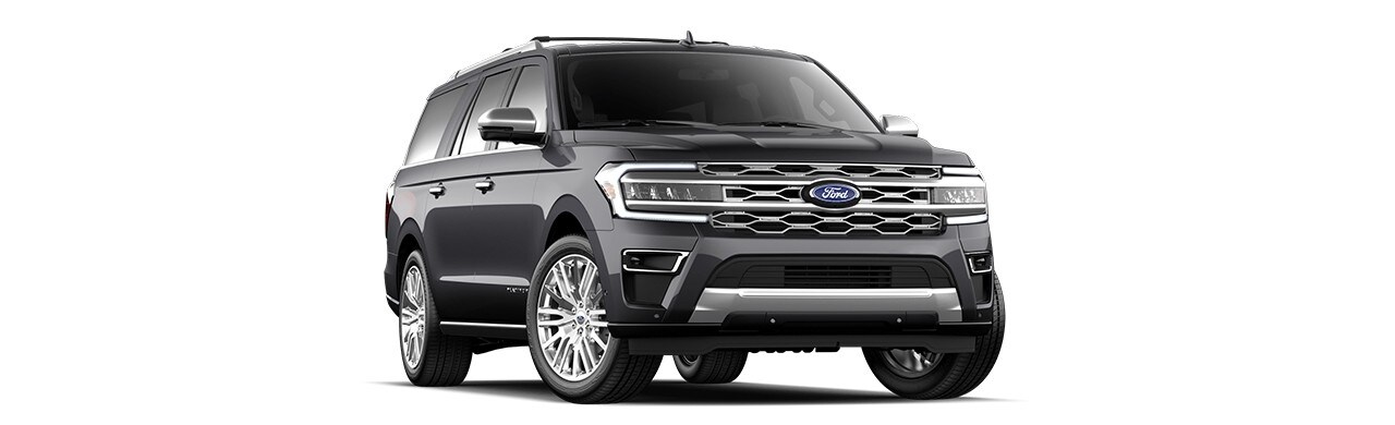 Camioneta SUV Familiar Ford Expedition 2023 para 8 Pasajeros Color Gris Magneto