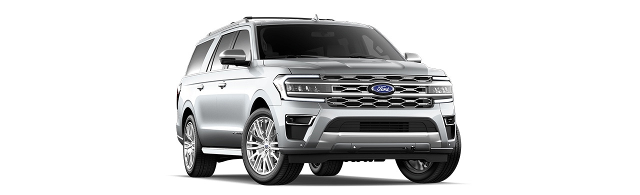 Camioneta SUV Familiar Ford Expedition 2023 para 8 Pasajeros Color Gris Plata