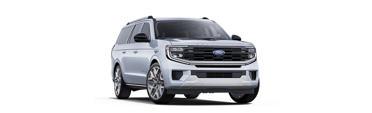 Ford Expedition 2025, Camioneta SUV de 3 Filas de Gran Lujo y Potencia color Blanco Espacial