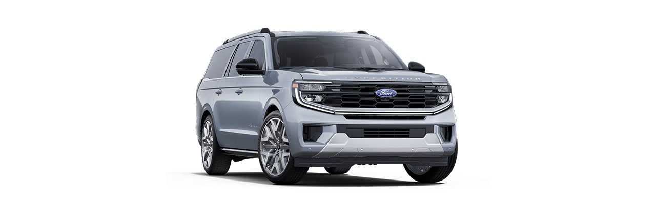 Ford Expedition 2025, Camioneta SUV de 3 Filas de Gran Lujo y Potencia color Gris Denim