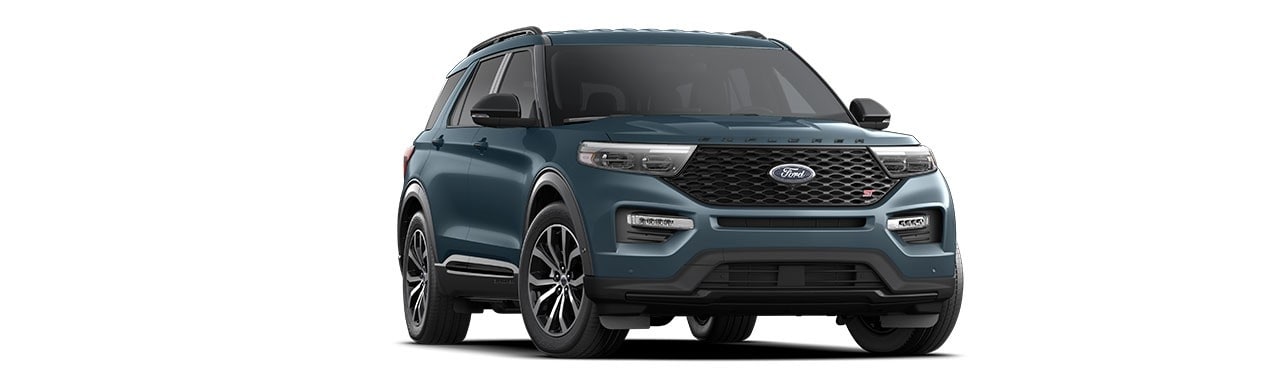 Ford Explorer ST 2021 la SUV más poderosa de su clase en color Azul Infinito
