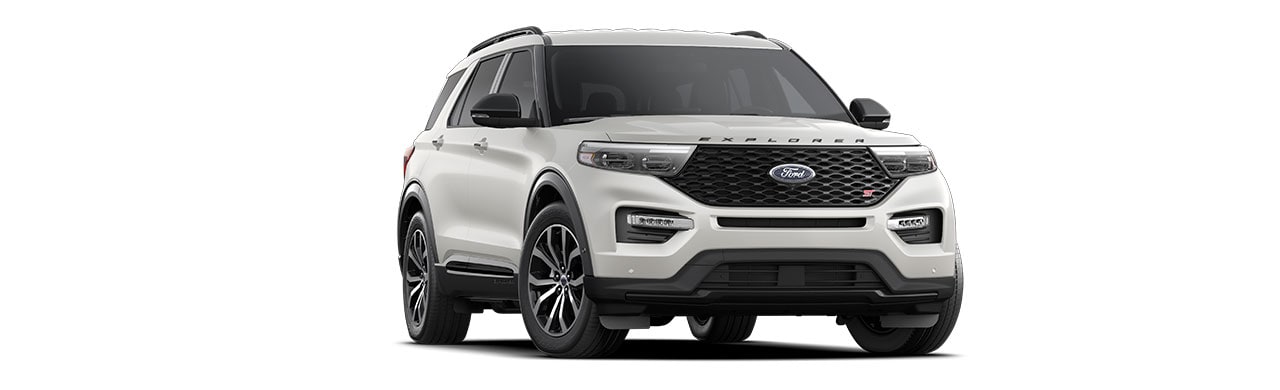 Ford Explorer ST 2021 la SUV más poderosa de su clase en color Blanco Metálico