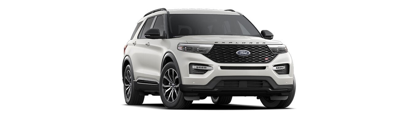 Ford Explorer ST 2021 la SUV más poderosa de su clase en color Blanco Metálico