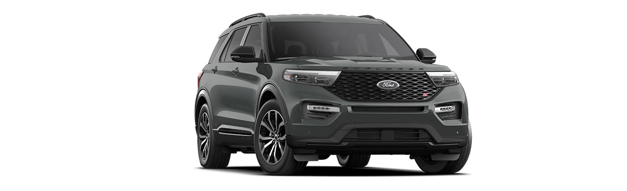 Ford Explorer ST 2021 la SUV más poderosa de su clase en color Gris Carbono