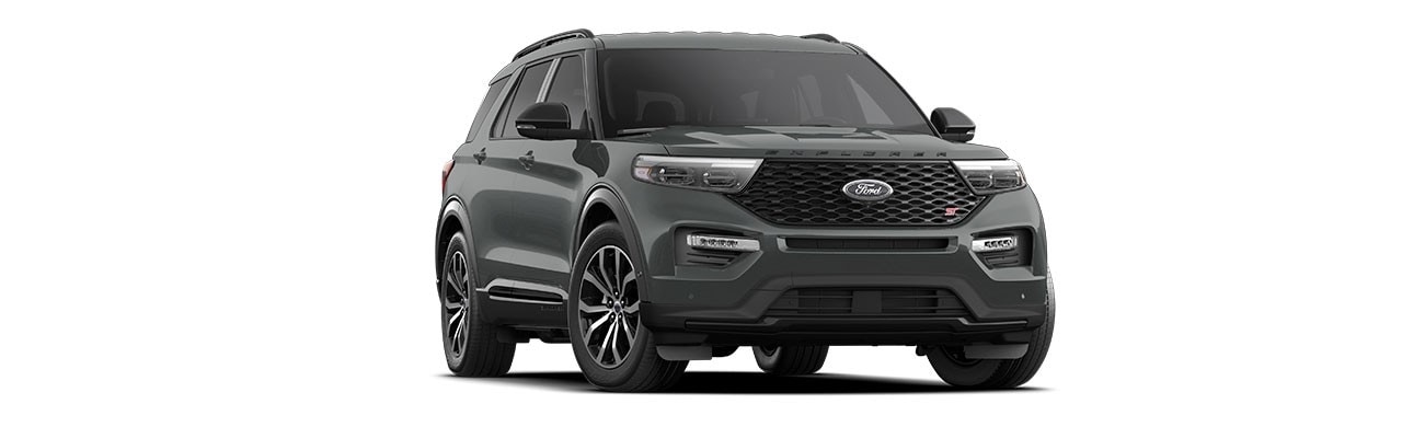 Ford Explorer ST 2021 la SUV más poderosa de su clase en color Gris Carbono