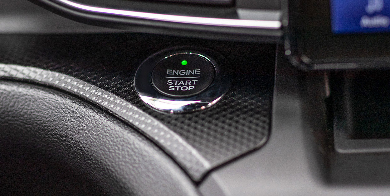 Botón Auto Start-stop, tecnología en Ford Explorer ST deportiva 2021 ideal para ahorrar combustible