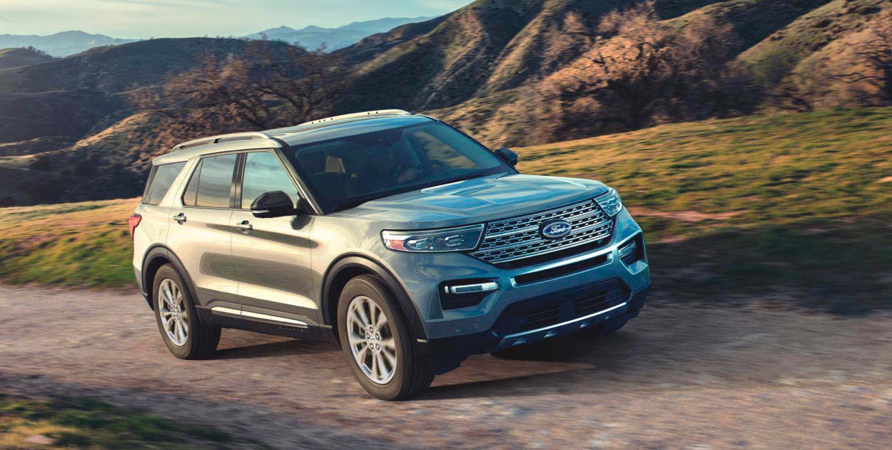 Camioneta SUV Ford Explorer 2022 con Suspensión Delantera y Trasera Independientes