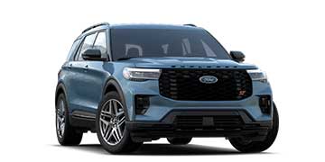 Ford Explorer 2025, Camioneta SUV Deportiva de 3 filas y Nuevo Diseño versión ST