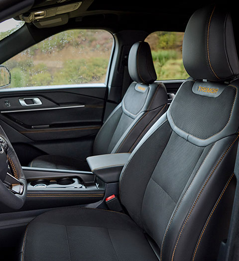 Camioneta SUV Ford Explorer 2026 en su Versión Todoterreno, equipa una Suspensión Off-road