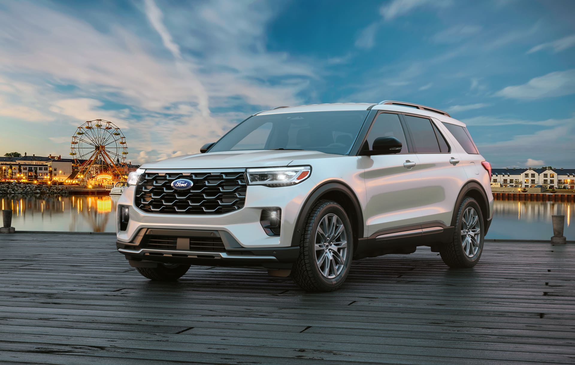 Conectividad de Camioneta SUV Ford Explorer 2026 con Módem y Ford App