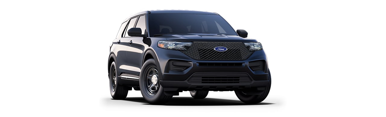 Ford Police Interceptor Utility 2026, Camioneta SUV para Policía y Seguridad Color Negro Obsidiana