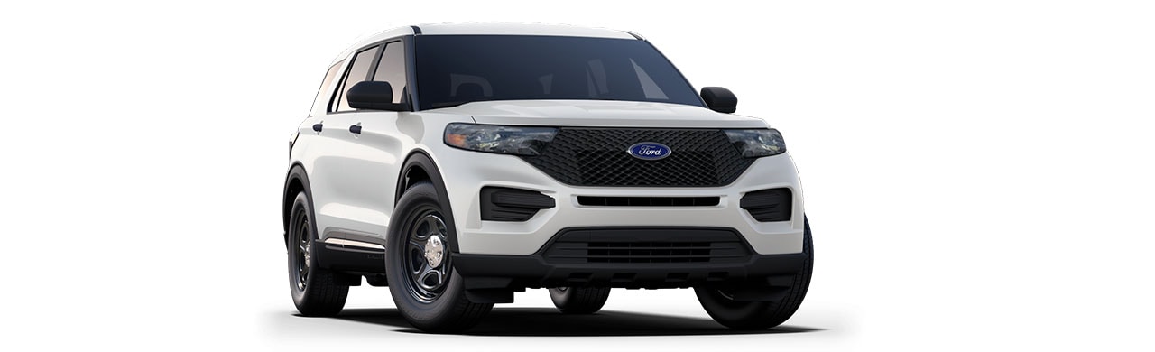 Ford Police Interceptor Utility 2026, Camioneta SUV para Policía y Seguridad Color Blanco Oxford