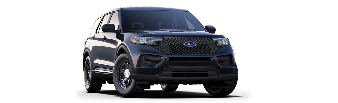 Ford Police Interceptor Utility 2026, Camioneta SUV para Policía y Seguridad Color Negro Obsidiana