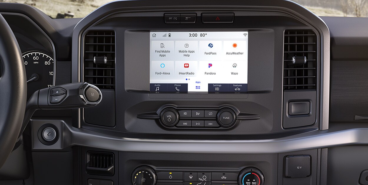 Sistema de Audio y Pantalla Táctil con SYNC 4 de Camioneta Ford F-150 2021