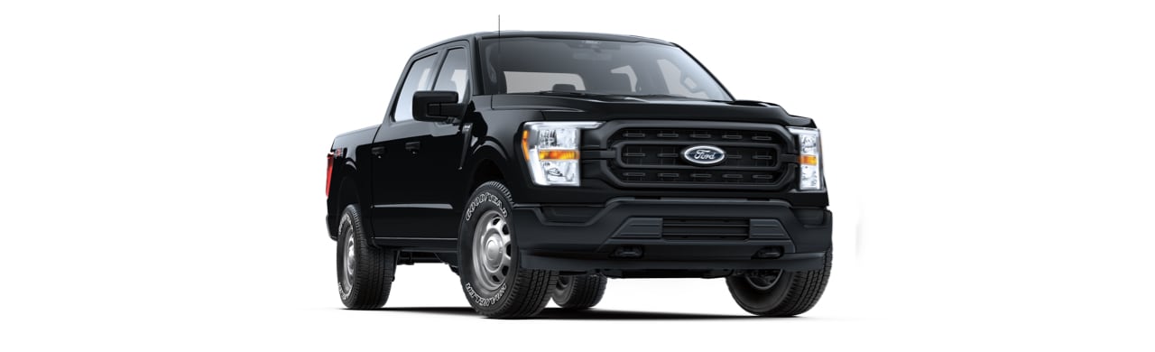 Ford F-150 2023, Camioneta Pickup de Gran Capacidad para el Trabajo en Color Negro Obsidiana