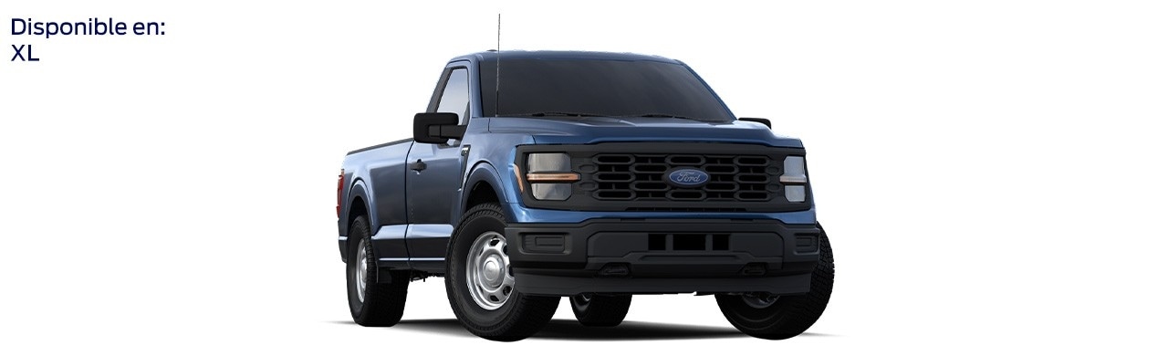 Ford F-150 2024, Camioneta Pickup de Gran Capacidad para el Trabajo en Color Azul Metálico