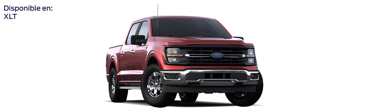 Ford F-150 2024, Camioneta Pickup de Gran Capacidad para el Trabajo en Color Rojo Cereza