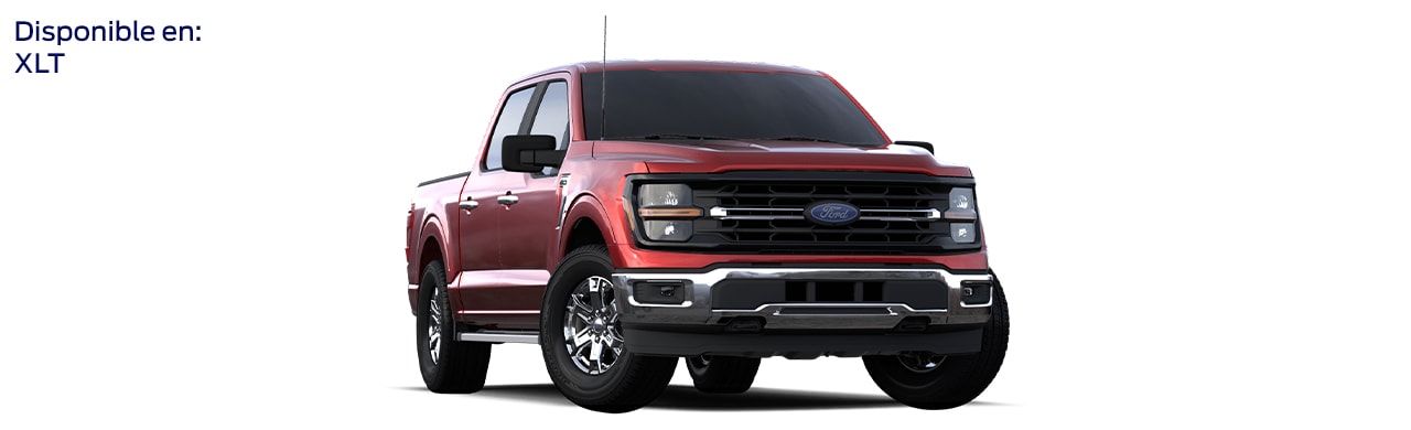 Ford F-150 2024, Camioneta Pickup de Gran Capacidad para el Trabajo en Color Rojo Cereza
