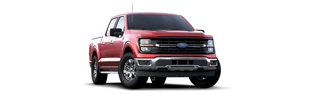 Ford F150 2025, Camioneta Pickup de Gran Capacidad para Trabajo color Rojo Cereza