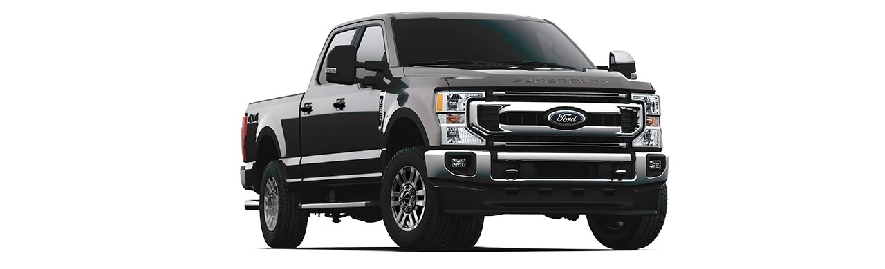 Descubre la camioneta pick up Ford F250 Super Duty 2020 color negro obsidiana