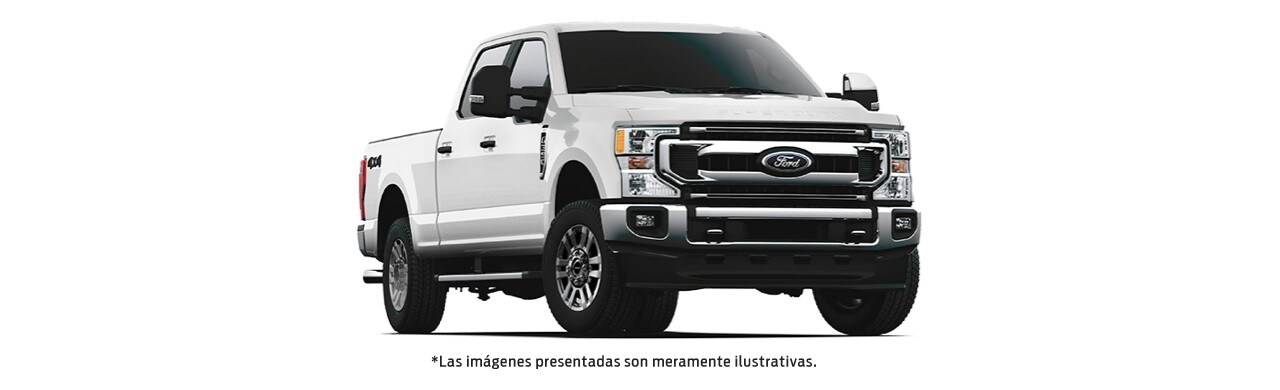 Ford F-250, la Camioneta Pickup para el Trabajo Pesado en Color Blanco Oxford