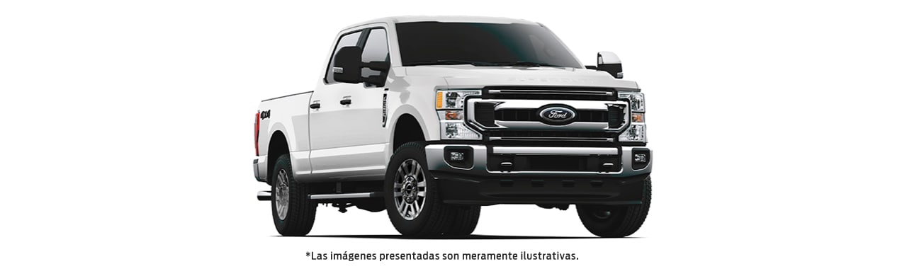 Ford F-250, la Camioneta Pickup para el Trabajo Pesado en Color Blanco Oxford