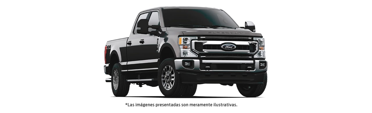 Ford F-250, la Camioneta Pickup para el Trabajo Pesado en Color Negro Obsidiana