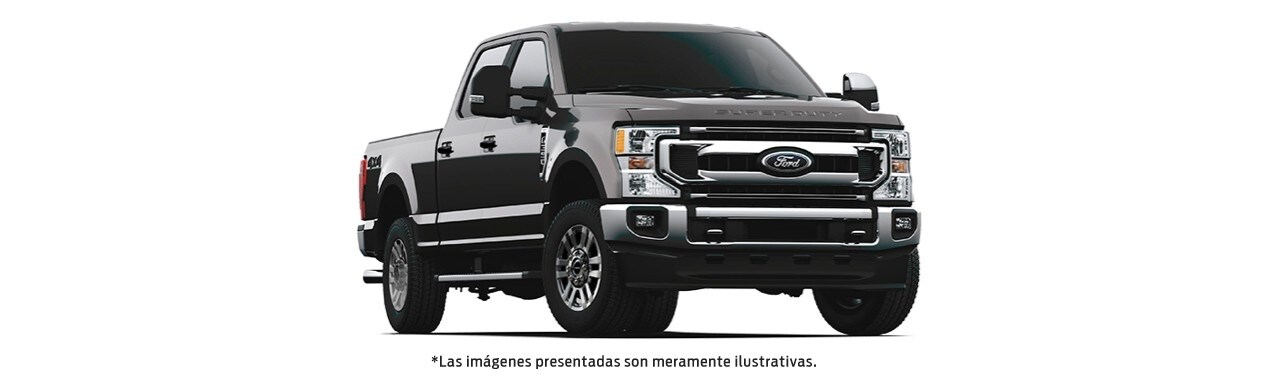 Ford F-250, la Camioneta Pickup para el Trabajo Pesado en Color Negro Obsidiana