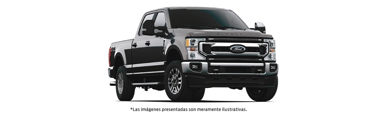 Ford F-250, la Camioneta Pickup para el Trabajo Pesado en Color Negro Obsidiana