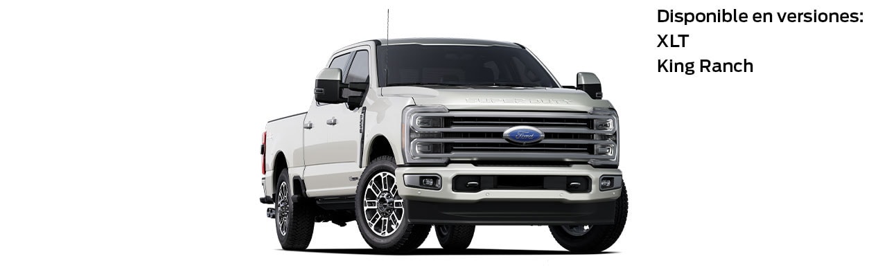 Ford F-250 2023, Camioneta Pickup de Gran Capacidad y Equipamiento en color Blanco Oxford