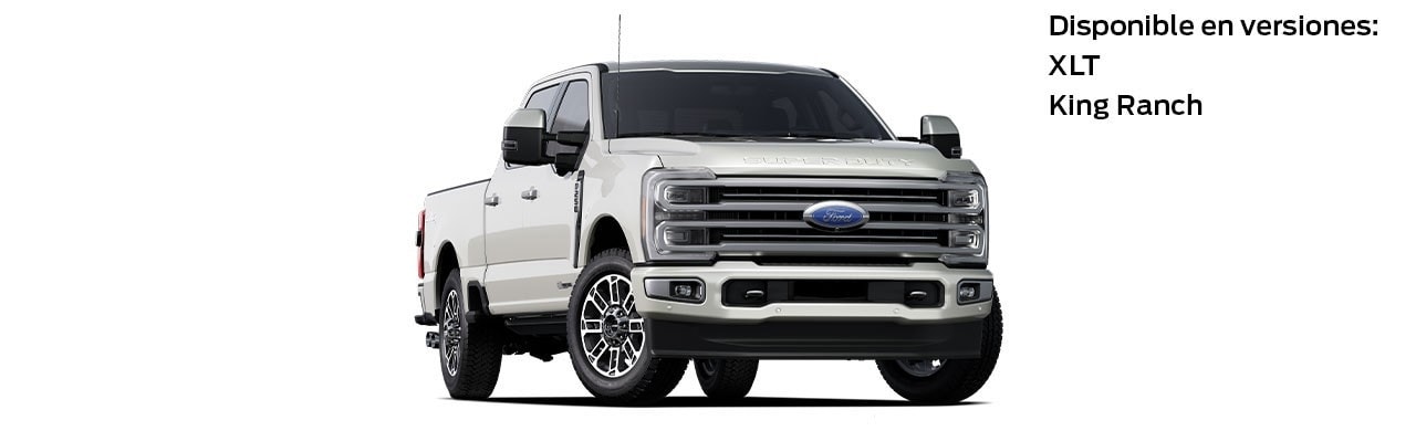 Ford F-250 2023, Camioneta Pickup de Gran Capacidad y Equipamiento en color Blanco Oxford