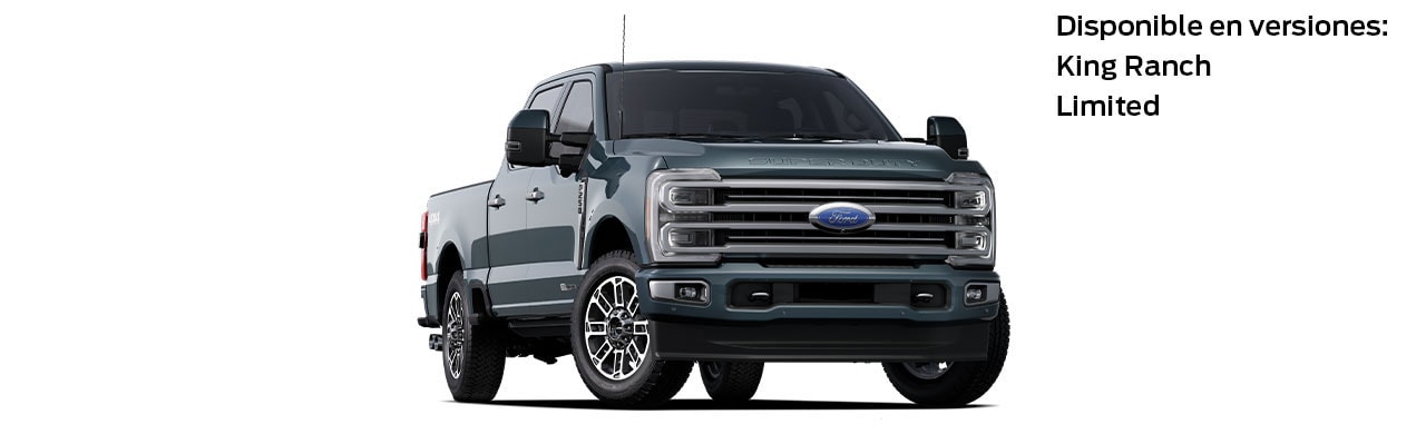 Ford F-250 2023, Camioneta Pickup de Gran Capacidad y Equipamiento en color Gris Niebla