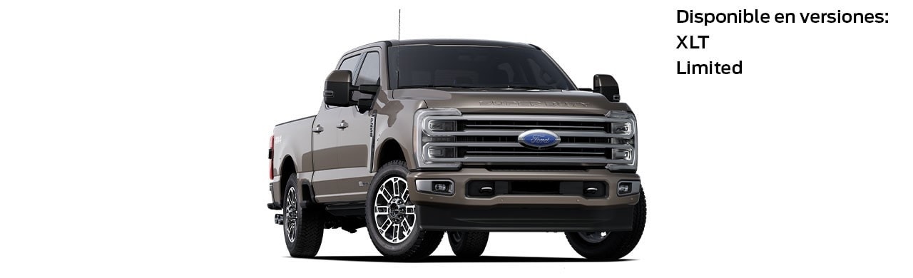 Ford F-250 2023, Camioneta Pickup de Gran Capacidad y Equipamiento en color Gris Piedra