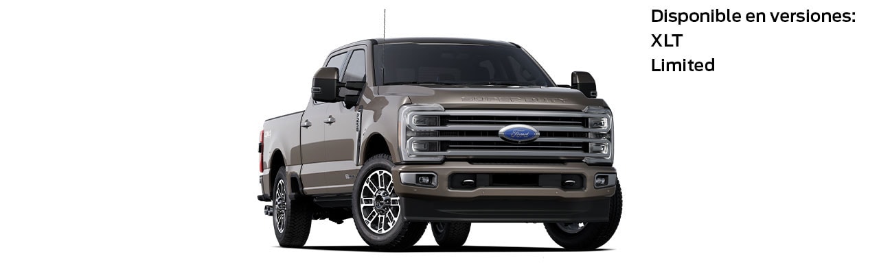 Ford F-250 2023, Camioneta Pickup de Gran Capacidad y Equipamiento en color Gris Piedra