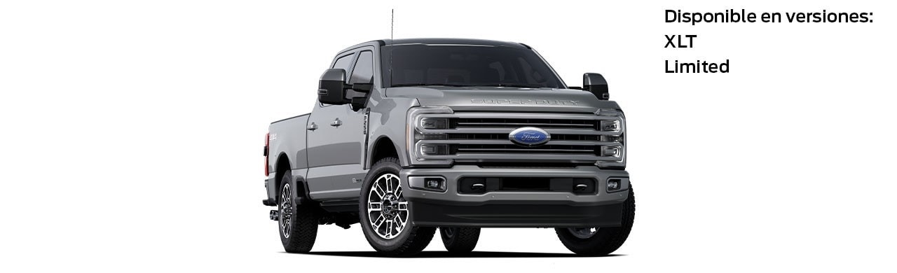 Ford F-250 2023, Camioneta Pickup de Gran Capacidad y Equipamiento en color Plata Gris