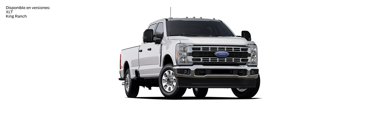 Ford F-250 2024, Camioneta Pickup de Gran Capacidad y Equipamiento en color Blanco Oxford