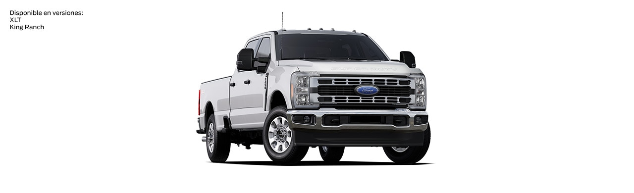 Ford F-250 2024, Camioneta Pickup de Gran Capacidad y Equipamiento en color Blanco Oxford