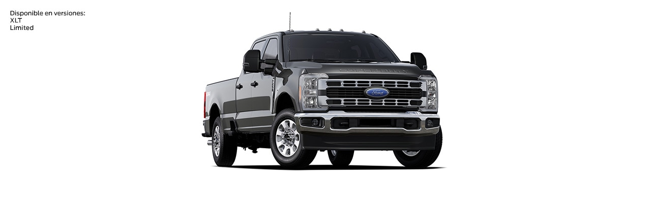 Ford F-250 2024, Camioneta Pickup de Gran Capacidad y Equipamiento en color Gris Carbono