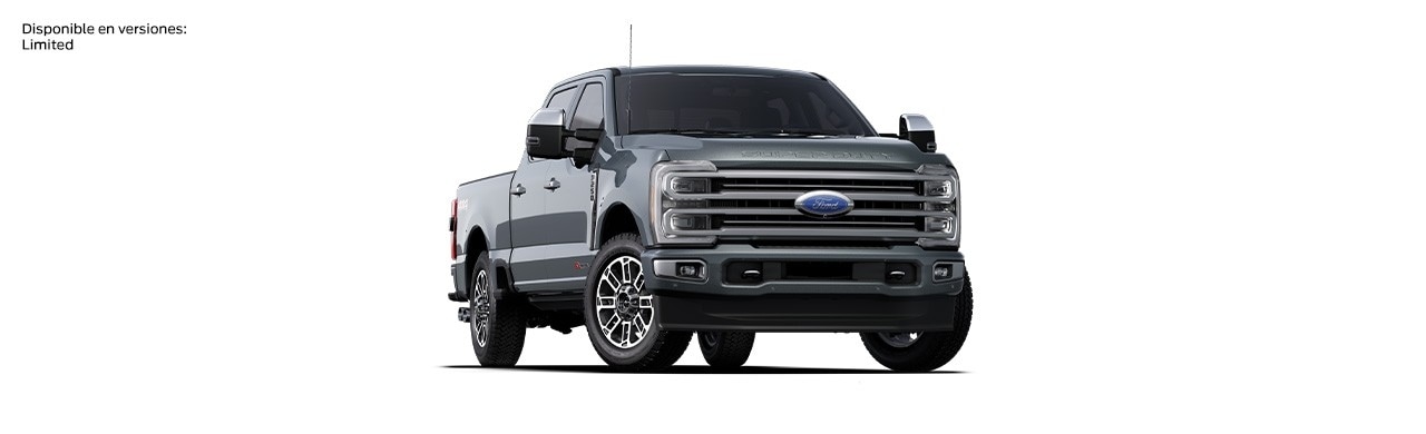  Ford F250 2024, Camioneta Pickup de Gran Capacidad y Equipamiento en color Gris Denim Plata