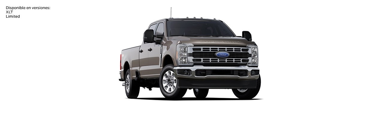 Ford F-250 2024, Camioneta Pickup de Gran Capacidad y Equipamiento en color Gris Piedra