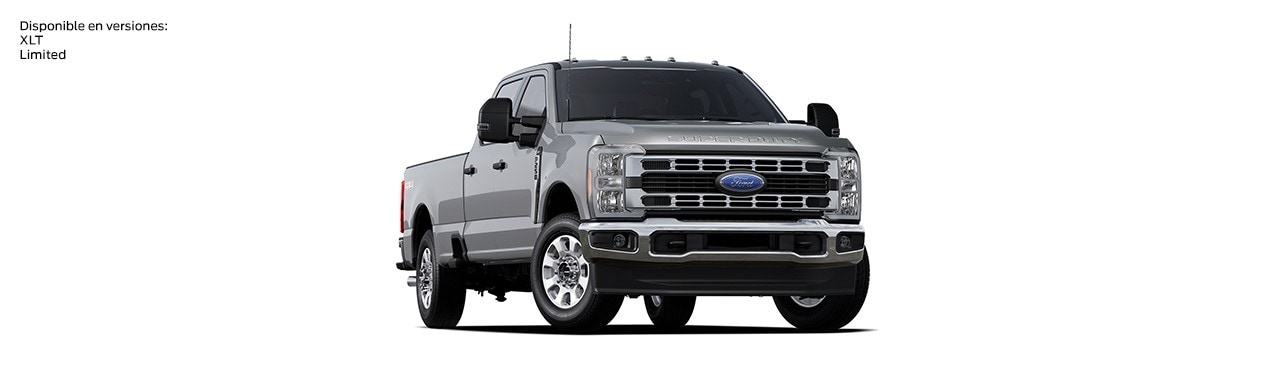 Ford F-250 2024, Camioneta Pickup de Gran Capacidad y Equipamiento en color Plata Gris
