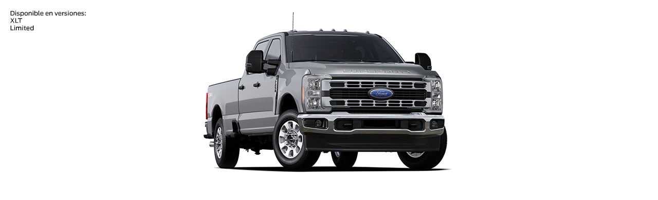 Ford F-250 2024, Camioneta Pickup de Gran Capacidad y Equipamiento en color Plata Gris
