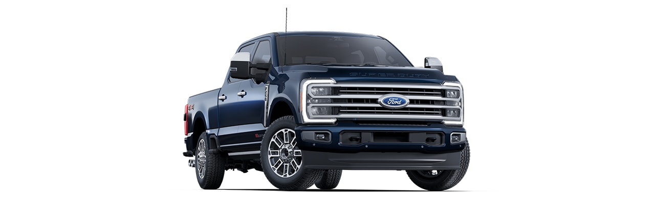 Ford F-250 2025, Camioneta Pickup de Gran Capacidad y Equipamiento en color Azul Marino Metálico