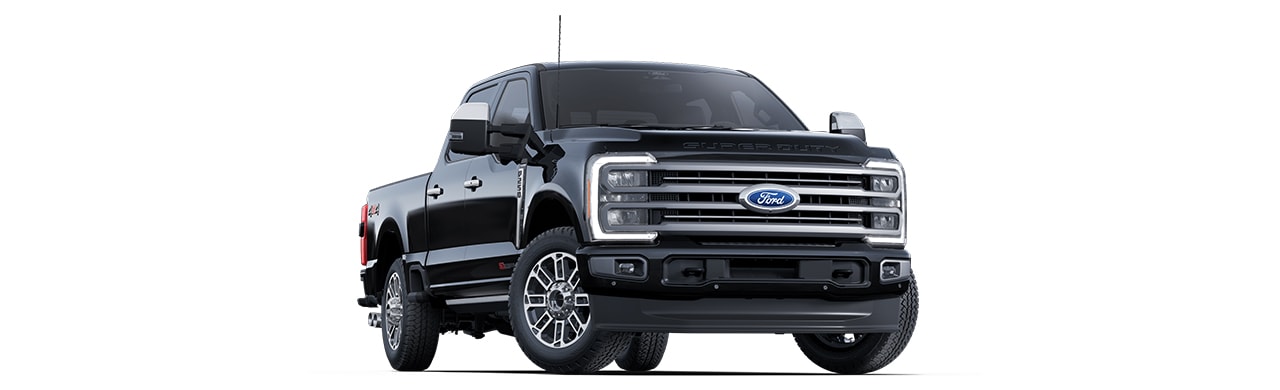 Ford F-250 2025, Camioneta Pickup de Gran Capacidad y Equipamiento en color Negro Obsidiana