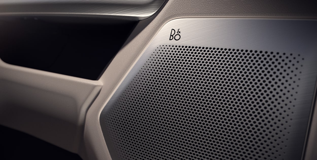 Sistema de Audio Premium Bang and Olufsen de 18 bocinas equipado en Ford F-250 2025