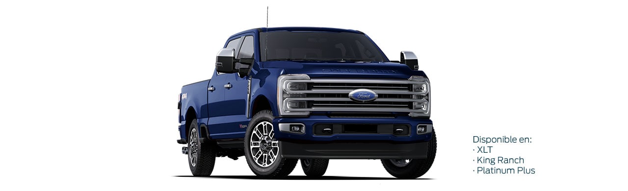 Ford F-250 2026, Camioneta Pickup de Gran Capacidad y Equipamiento en color Azul Titán