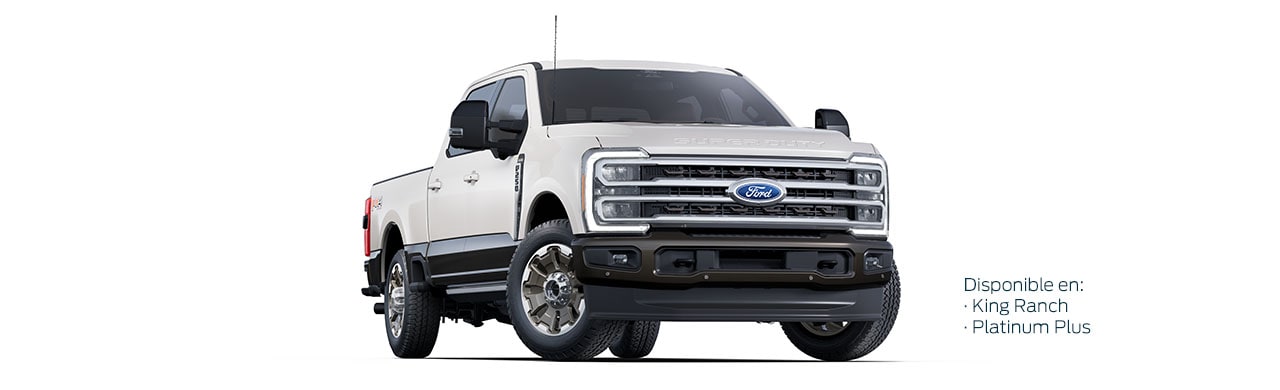 Ford F-250 2026, Camioneta Pickup de Gran Capacidad y Equipamiento en color Blanco Metálico